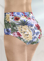 Verpakking met vier slips met bloemetjesdessin 