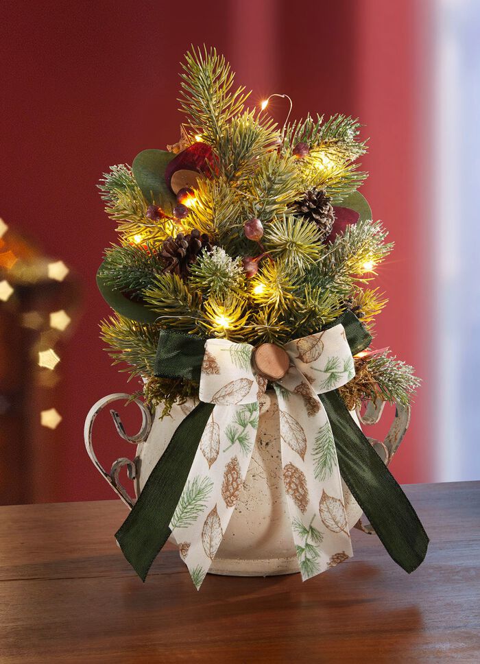 Verlichte sparrenopstelling 