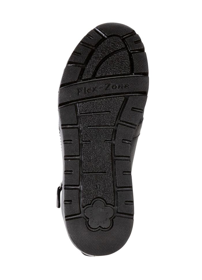 ELENA EDEN veterschoen van nappa- en verfrommeld lakleer 