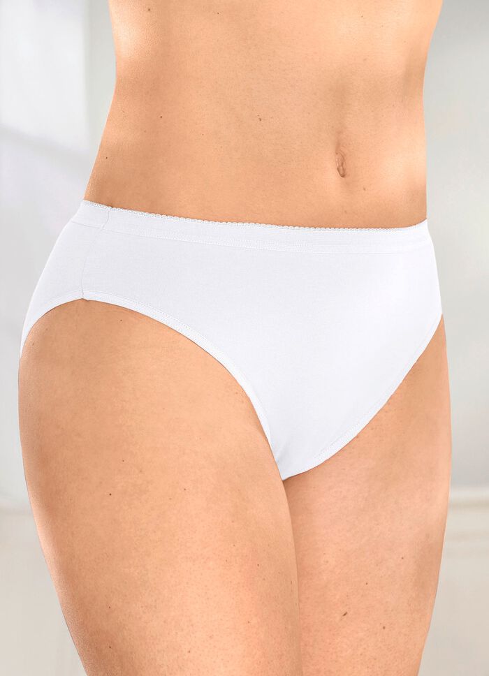 Set van vier slips met elastische boorden 