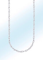Platina dubbele ankerketting 