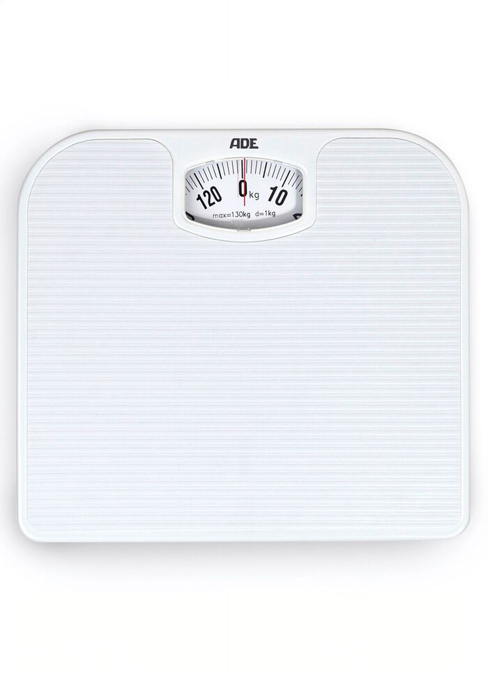 Mechanische personenweegschaal in nostalgisch design 