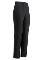 Jerseybroek met gewatteerde plooien ZWART