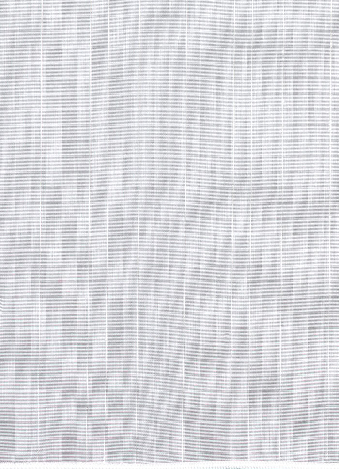 Halftransparante lange venstervitrage 