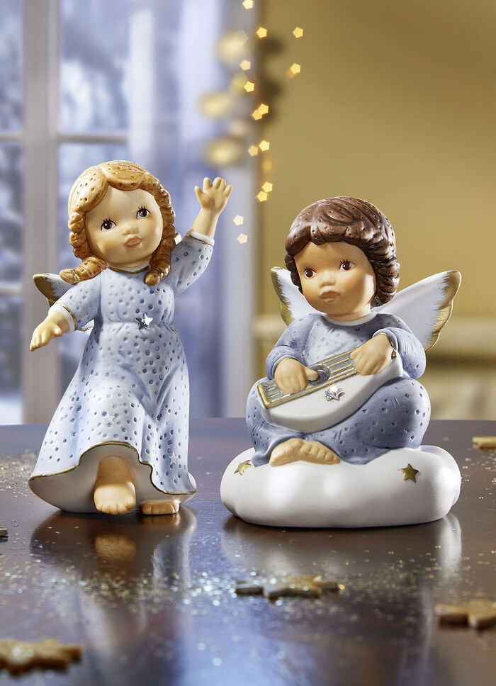 Engel gemaakt van porselein van Goebel 