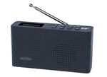 Draagbare DAB+ radio met geïntegreerde batterij ANTRACIET