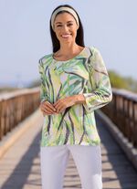 Trui met ajouraccenten 