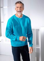 Mooie trui met ronde hals in 3 kleuren 