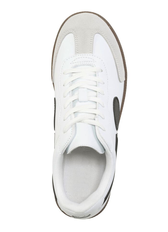 Sneakers gemaakt van synthetisch en su&egrave;de 