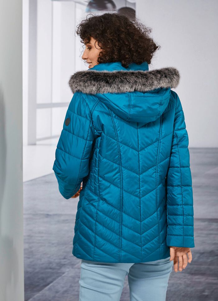 Jas met afneembare capuchon 