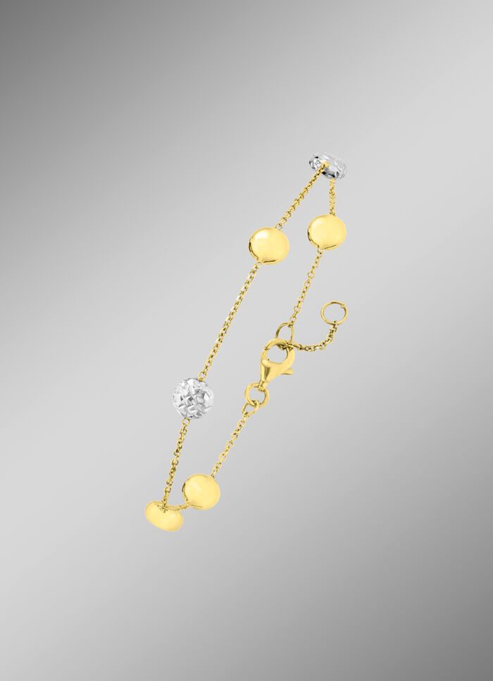 Chique armband in bicolor 
