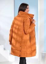 Functionele korte jas met veelzijdige kraag 