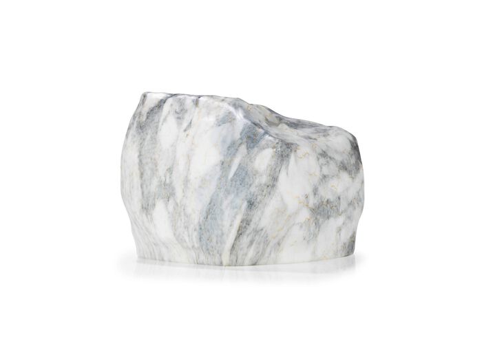 Plantenpot van Botanyia in een elegante natuursteenlook MARMERGRIJS