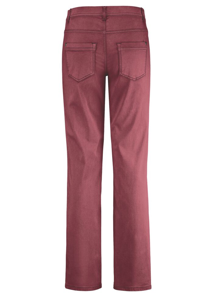 Zachte broek in 5-pocket-model 