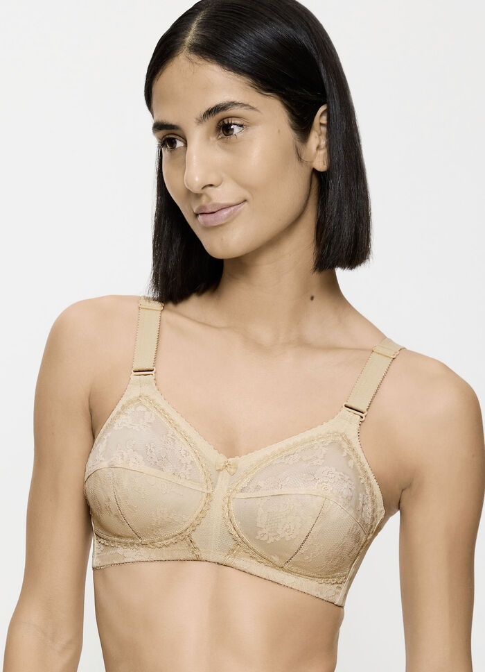 Triumph-Doreen bh met kanten cups HUIDKLEURIG