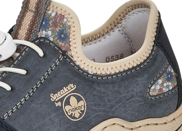 Rieker, sportieve damessneakers, met uitneembaar voetbed 