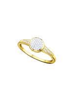 Fonkelende damesring 