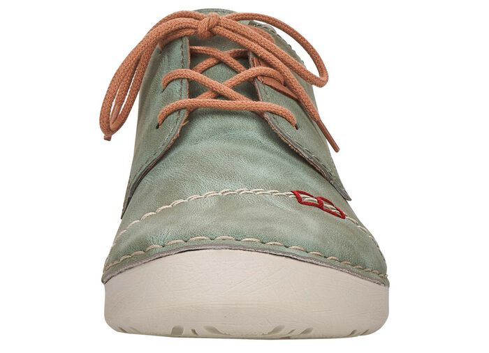 Rieker veterschoen met decoratieve stiksels MUNT