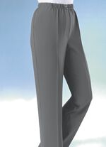 Broek met geïntegreerde veilige zak MIDDENGRIJS GEM.
