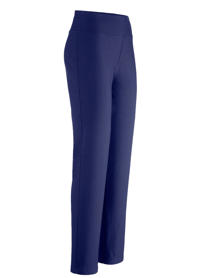 Broek met aangenaam warme voering MARINE