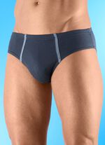 Zespack slips met contrasterende biezen 