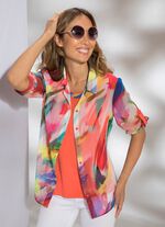 2-delige set met schitterend gekleurde print 