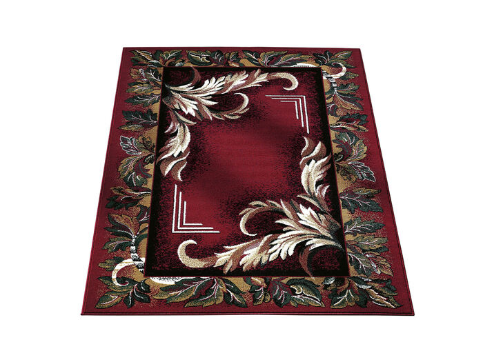 Matjes en slaapkamermatjes met gebloemd motief RODE RAND