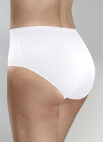 Set van drie Schiesser slips met platte uiteinden WIT