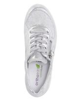 Waldl&auml;ufer veterschoen van elastisch materiaal met bloemenprint 