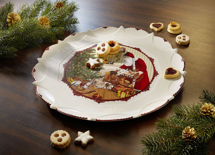 Gebaksbordje van hoogwaardig porselein 