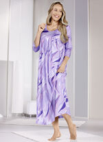 Enkellange nachtjapon van puur katoen 