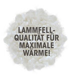 Pluche pantoffels in suèdelook BEIGE