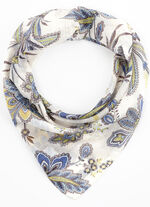 Nicki handdoek met bloemmotief 