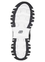 SKECHERS, sportieve damessneakers, met uitneembaar voetbed ZWART-WIT