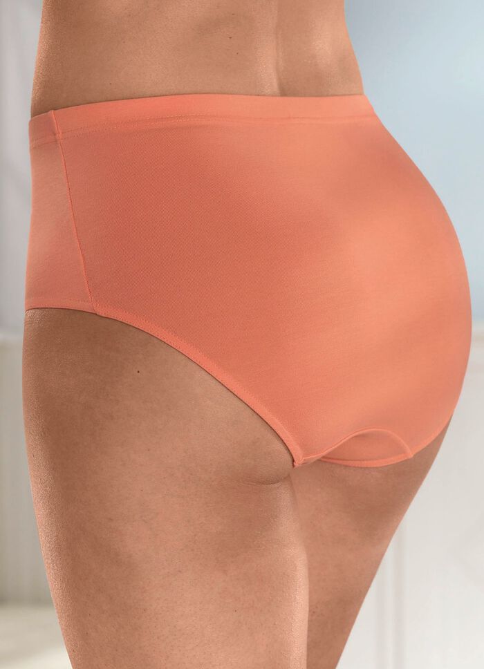 Set van vier slips met elastische band 