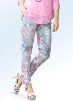 Broek in trendy batik-look 