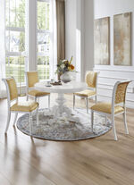 Eetkamerstoelen met massief beukenhouten frame WITGOUD
