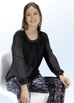 Tuniek met fonkelende strass steentjes 