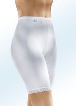 Sloggi set van twee slips met elastisch kant WIT