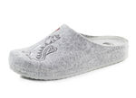Mubb pantoffels met een schattig kattenmotief LICHTGRIJS