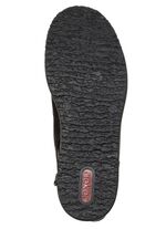 Rieker, klassieke dames enkellaarsjes, met rits SCHWARZ