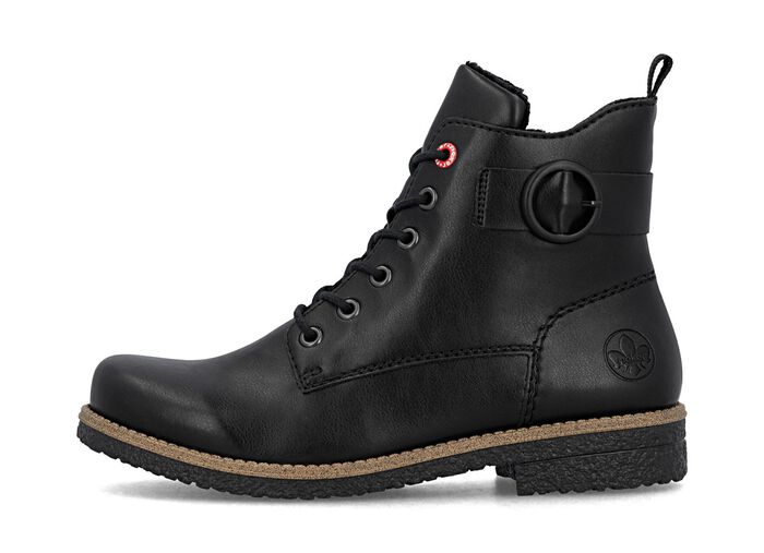 Rieker, klassieke dames enkellaarsjes, met rits 