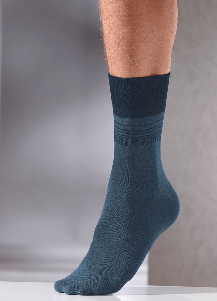 Achtpak sokken met drukvrije tailleband 