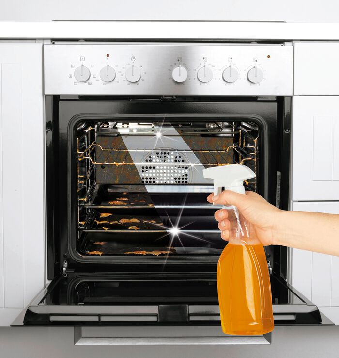 Oranje reinigingsset met gratis afvoersticks 