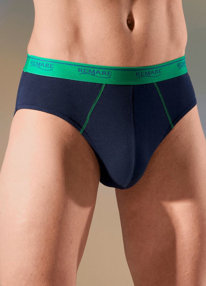 Pak van vier slips met elastische band 