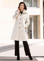 Jas met knoopsluiting 