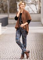 Broek met elastische tailleband aan de achterkant 