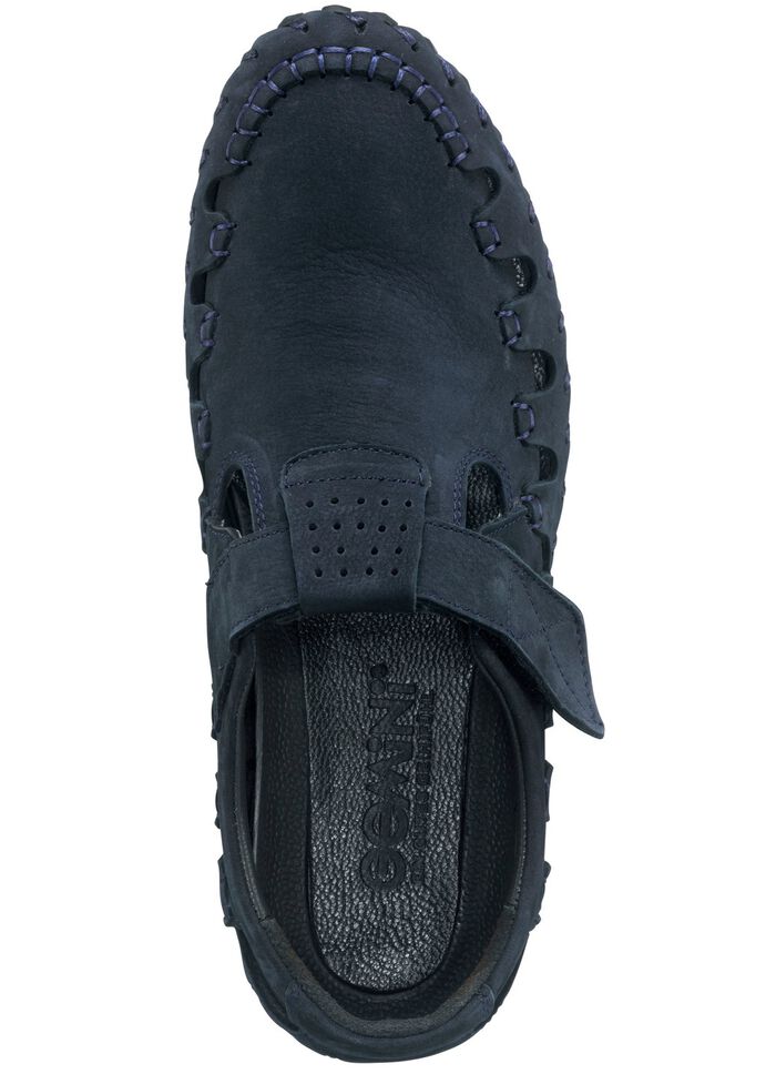 Gemini pantoffels met effectieve decoratieve naden 