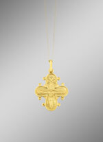 Dagmar kruishanger die aan beide kanten gedragen kan worden 