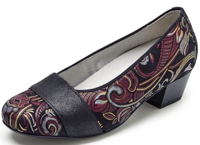 Waldl&auml;ufer, comfortabele damespumps, breedte K, met uitneembaar voetbed 